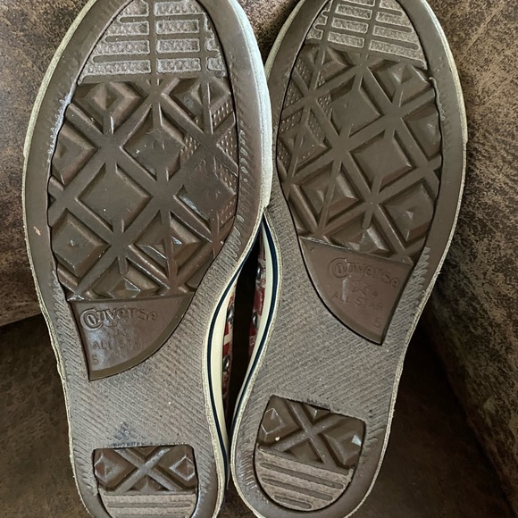 WOMENS ALL STAR CONVERSE SHOES SIZE 7 - Picture 3 of 5